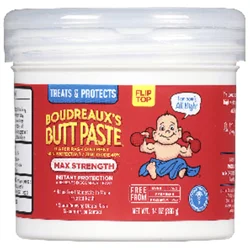 Boudreaux's Butt Paste Maximum Strength, Baby Diaper Rash Cream, Ointment, 14 oz Flip-Top