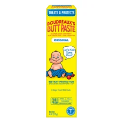 Boudreaux's Butt Paste Ointment Original Diaper Rash 4 oz