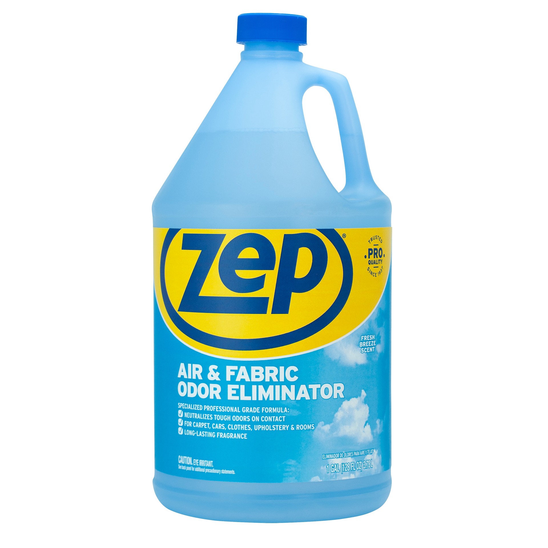 slide 1 of 4, Zep Air and Fabric Odor Eliminator 128 -oz Blue Sky Refill Air Freshener, 1 ct