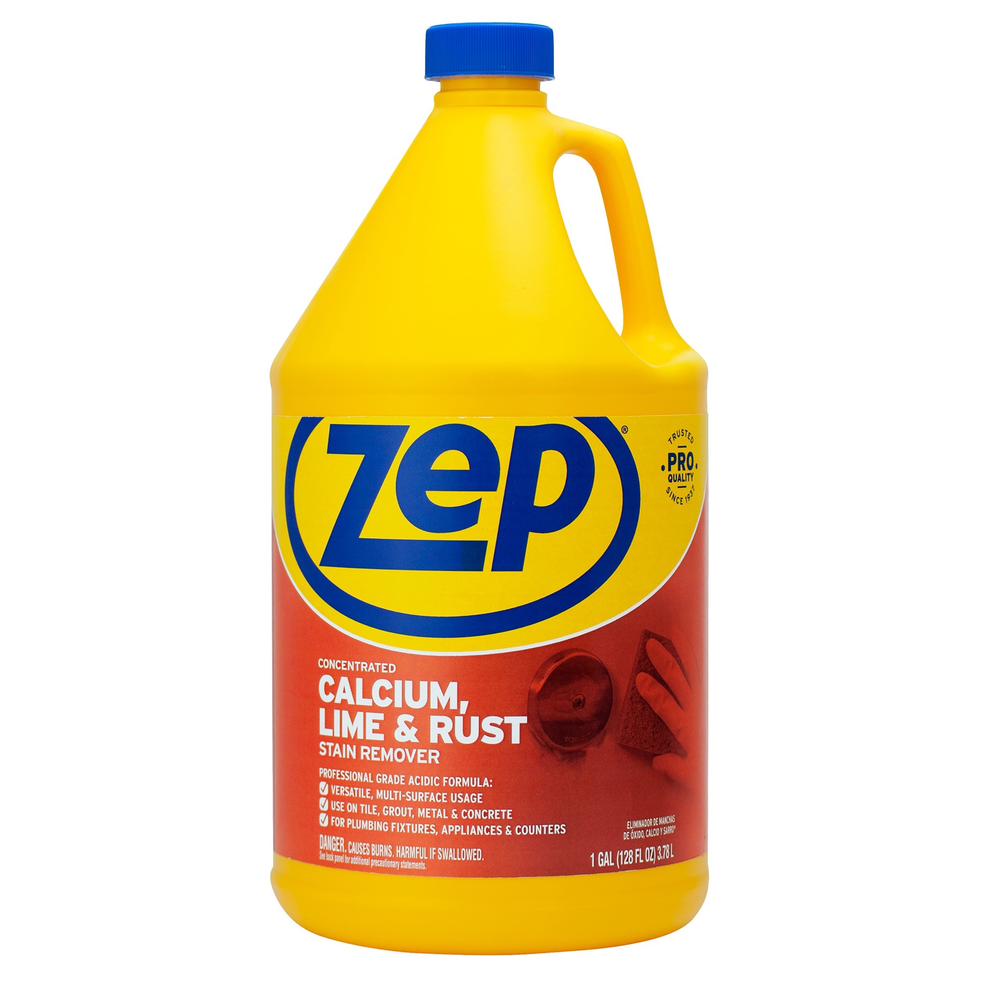slide 1 of 6, Zep Calcium, Lime and Rust Stain 128-fl oz Rust Remover, 1 ct