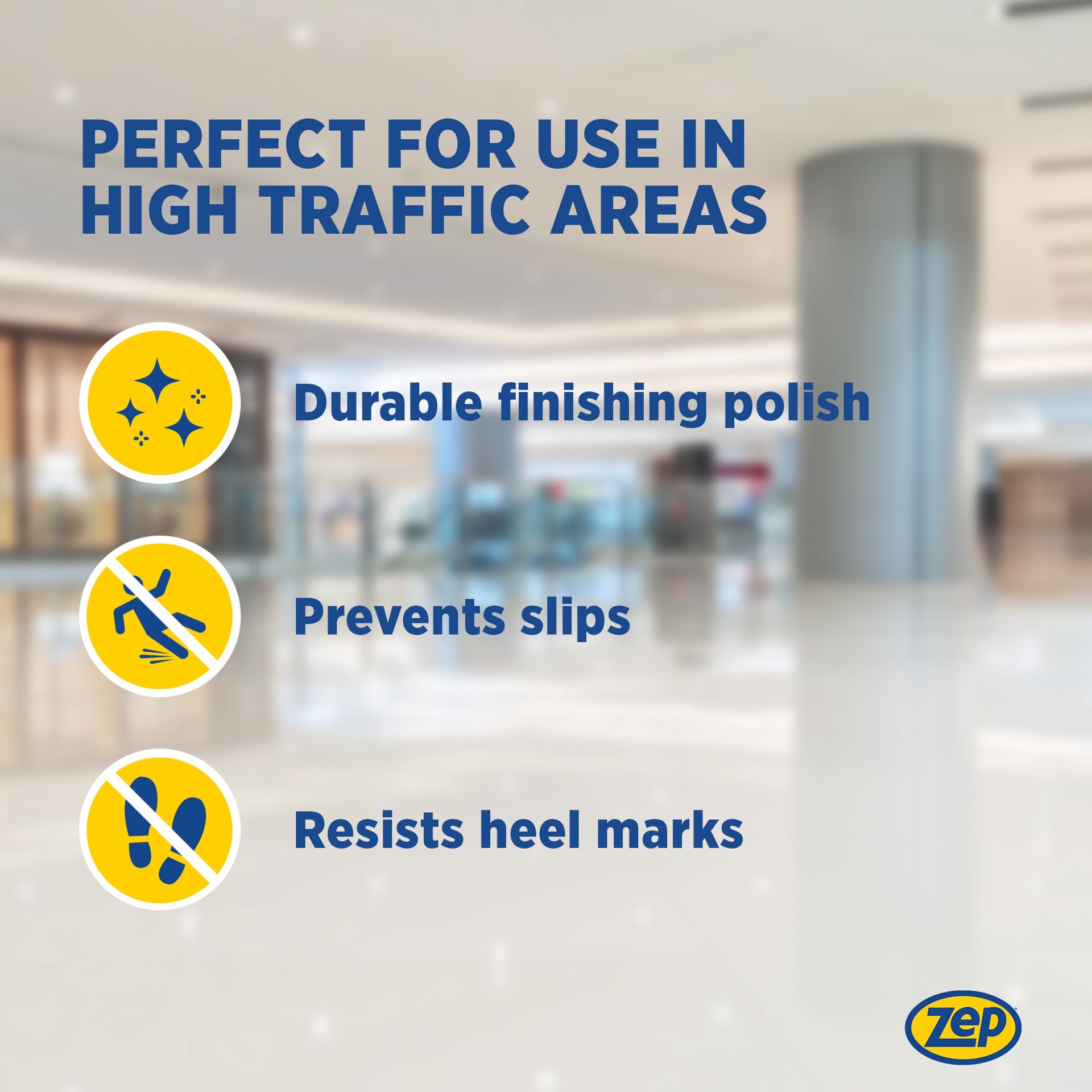 slide 4 of 6, Zep High Traffic High gloss Floor Polish Gallons, 1 ct