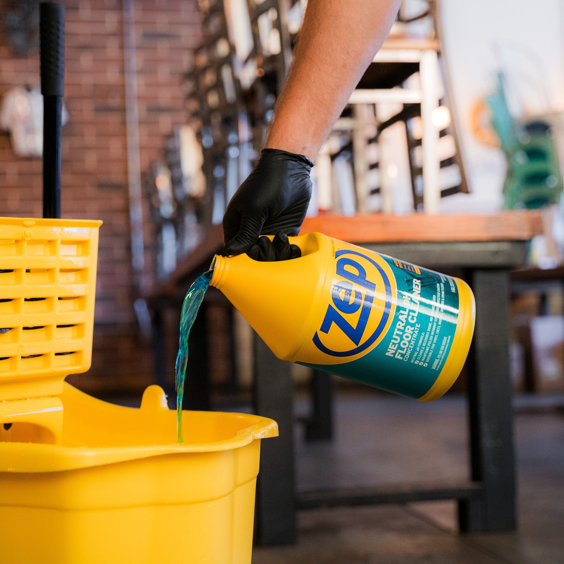 slide 4 of 5, Zep Neutral Ph Floor Cleaner Liquid Floor Cleaner 128 -fl oz, 1 ct