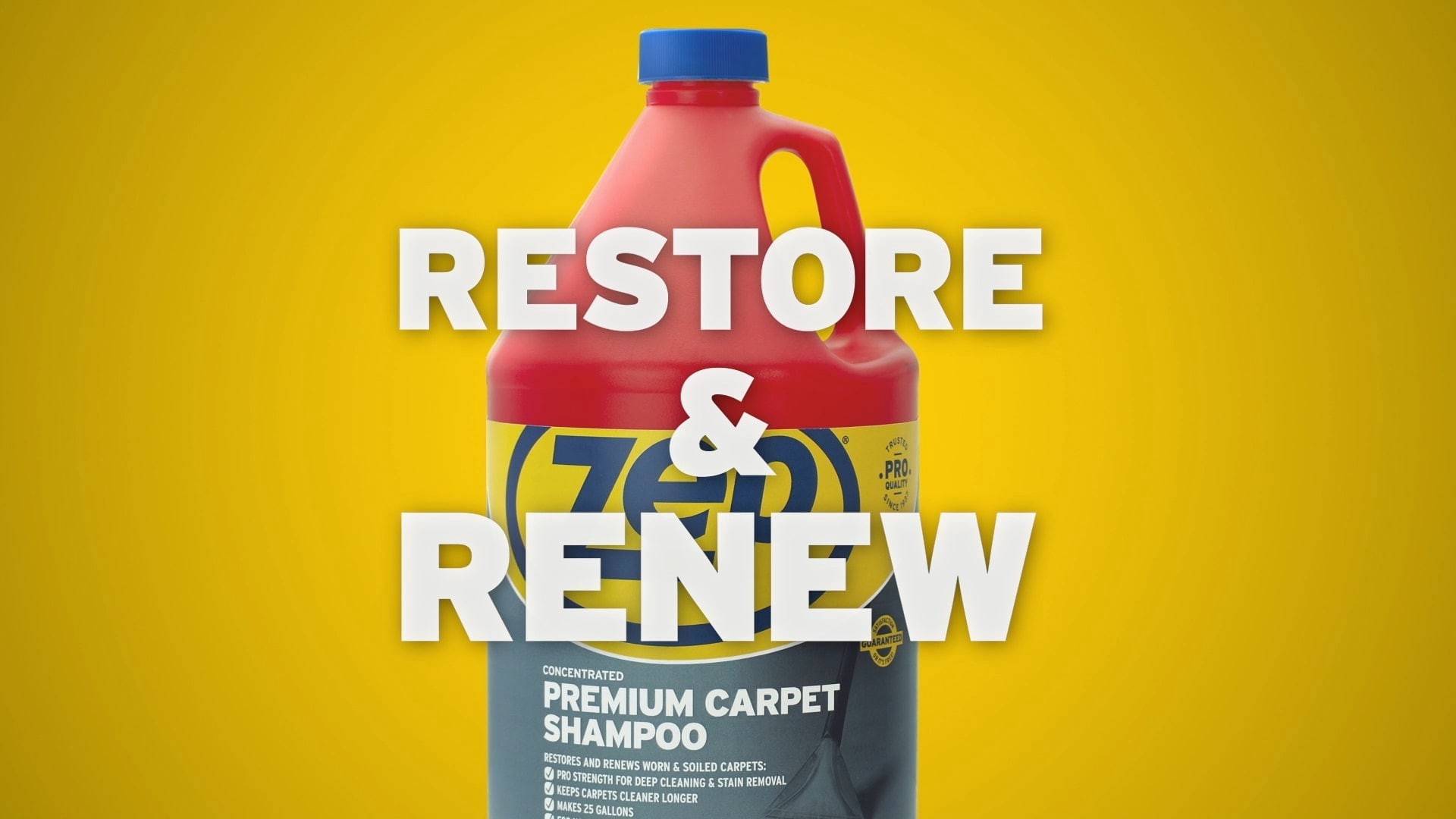 slide 6 of 6, Zep Concentrated Premium Carpet Shampoo Carpet cleaner Liquid 128-oz, 1 ct