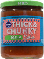 slide 1 of 1, Kroger Thick & Chunky Mild Salsa, 16 oz