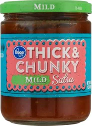 Kroger Thick & Chunky Mild Salsa - 16 oz