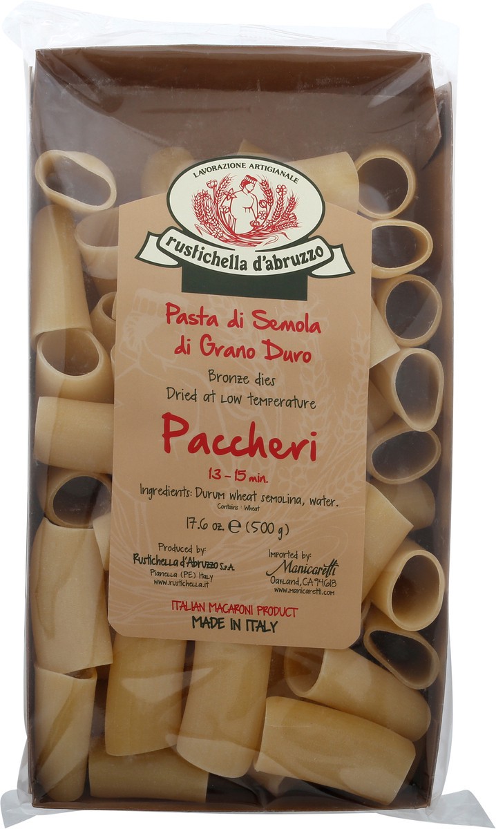slide 1 of 9, Rustichella d'Abruzzo Paccheri 17.6 oz Bag, 17.6 oz