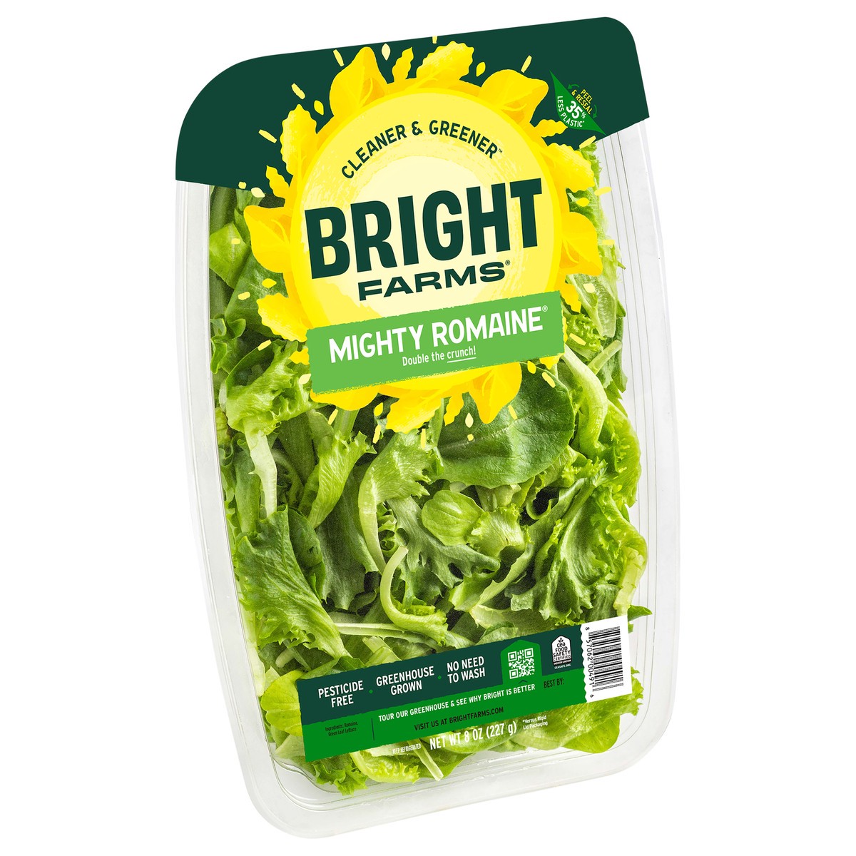 slide 3 of 4, Bright Farms Mighty Romaine Family Pack, 8 oz