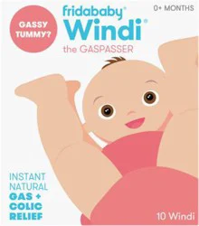 Fridababy Windi The Gaspasser Gas + Colic Relief 10 ea