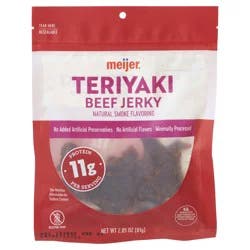 Meijer Teriyaki Beef Jerky