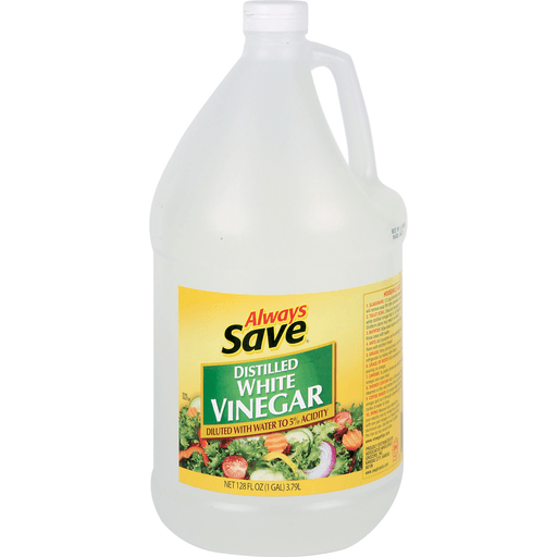 slide 1 of 1, Always Save Distilled White Vinegar, 128 oz