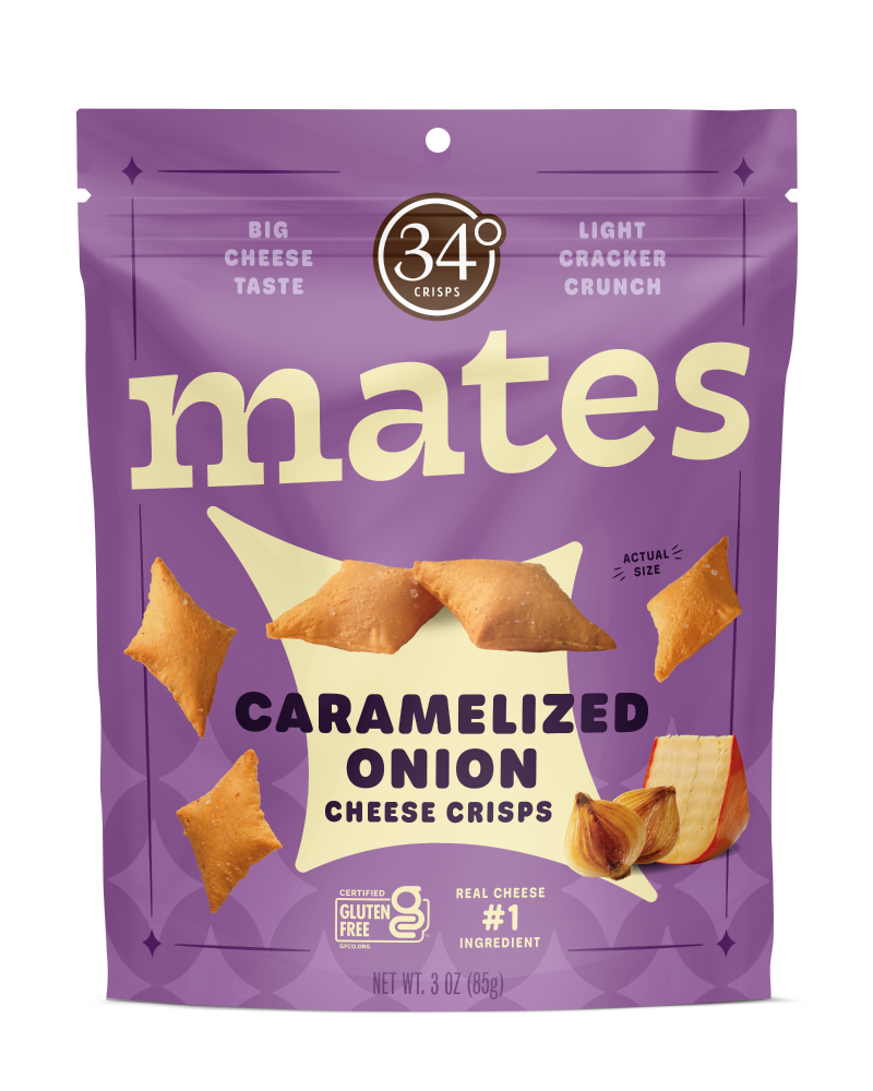 slide 1 of 2, 34 Degrees Mates Carmelized Onion, 3 oz