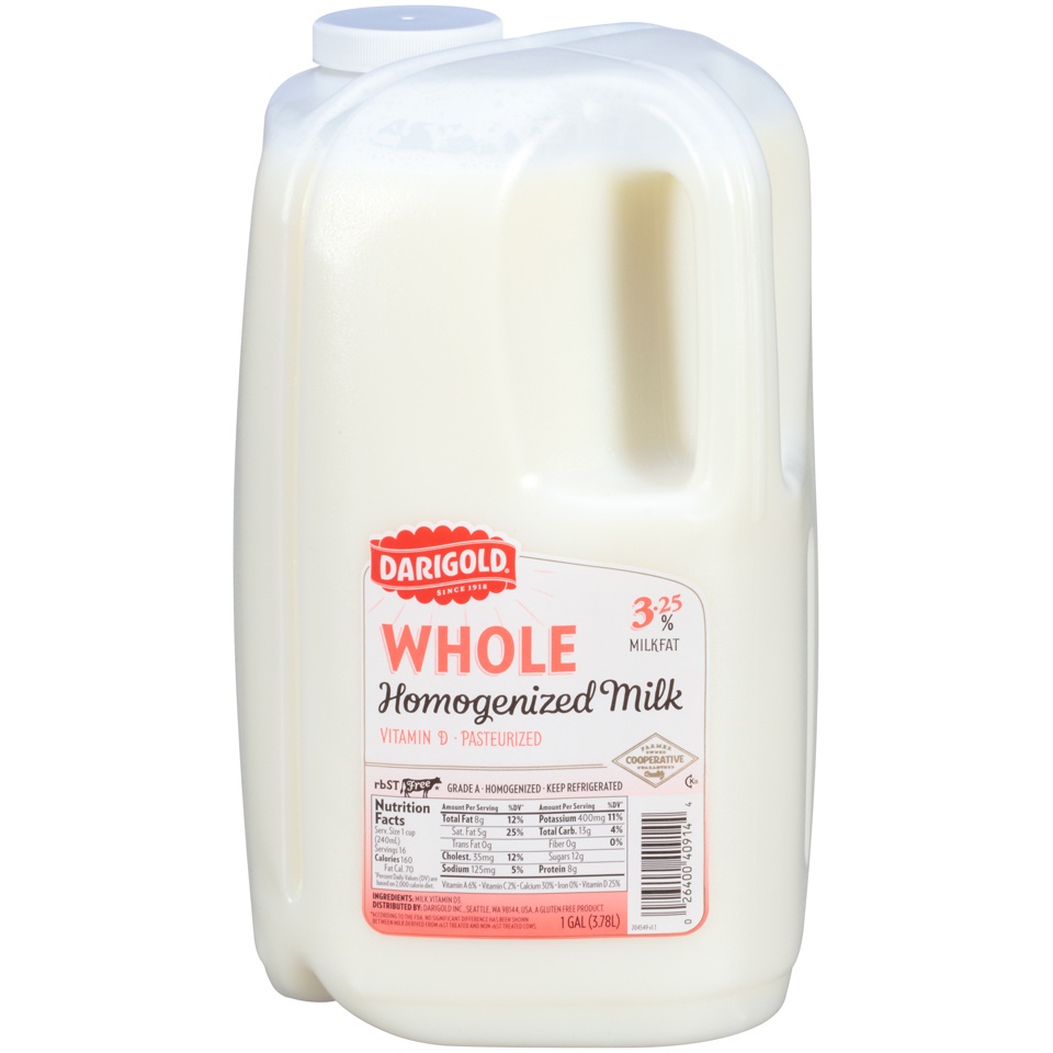 slide 1 of 8, Darigold Dairyland Homogenized Milk, 1 gal