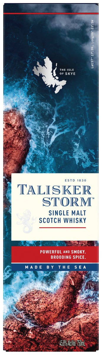 slide 1 of 1, Talisker Storm Single Malt Scotch Whisky, 750 ml