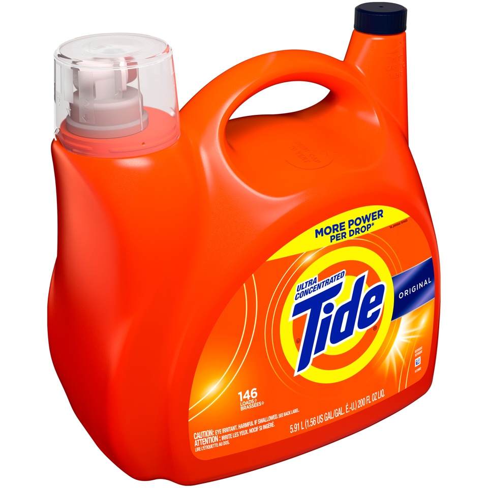 slide 2 of 2, Tide Orginial He Detergent, 