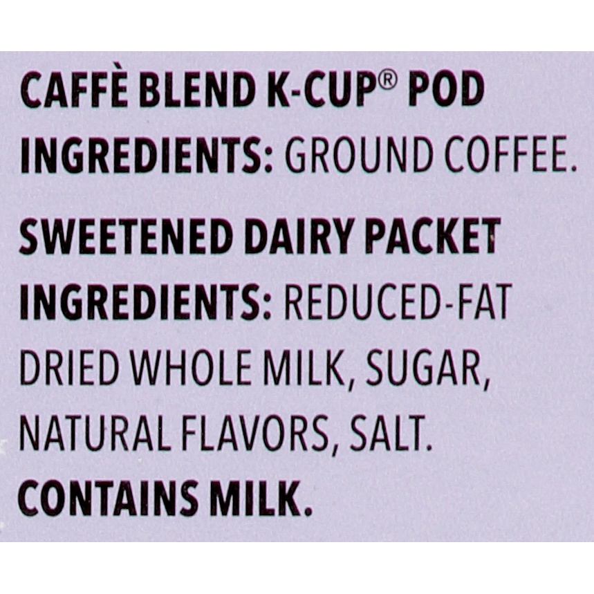 slide 6 of 8, Starbucks White Chocolate Mocha Caffe Latte K-Cup Pods - 6 ct, 6 ct