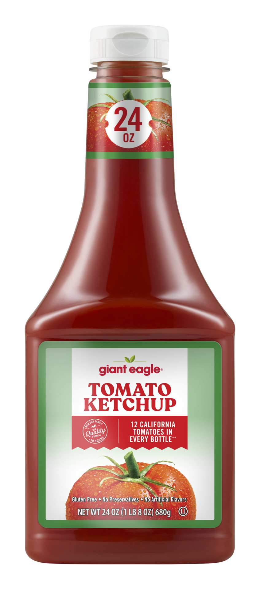 slide 1 of 1, Giant Eagle Ketchup, Squeeze Bottle, 24 oz