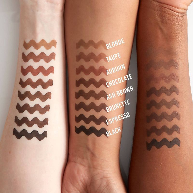 slide 6 of 6, NYX Professional Makeup Fill & Fluff Eyebrow Pomade Pencil Chocolate - 0.007oz, 0.007 oz