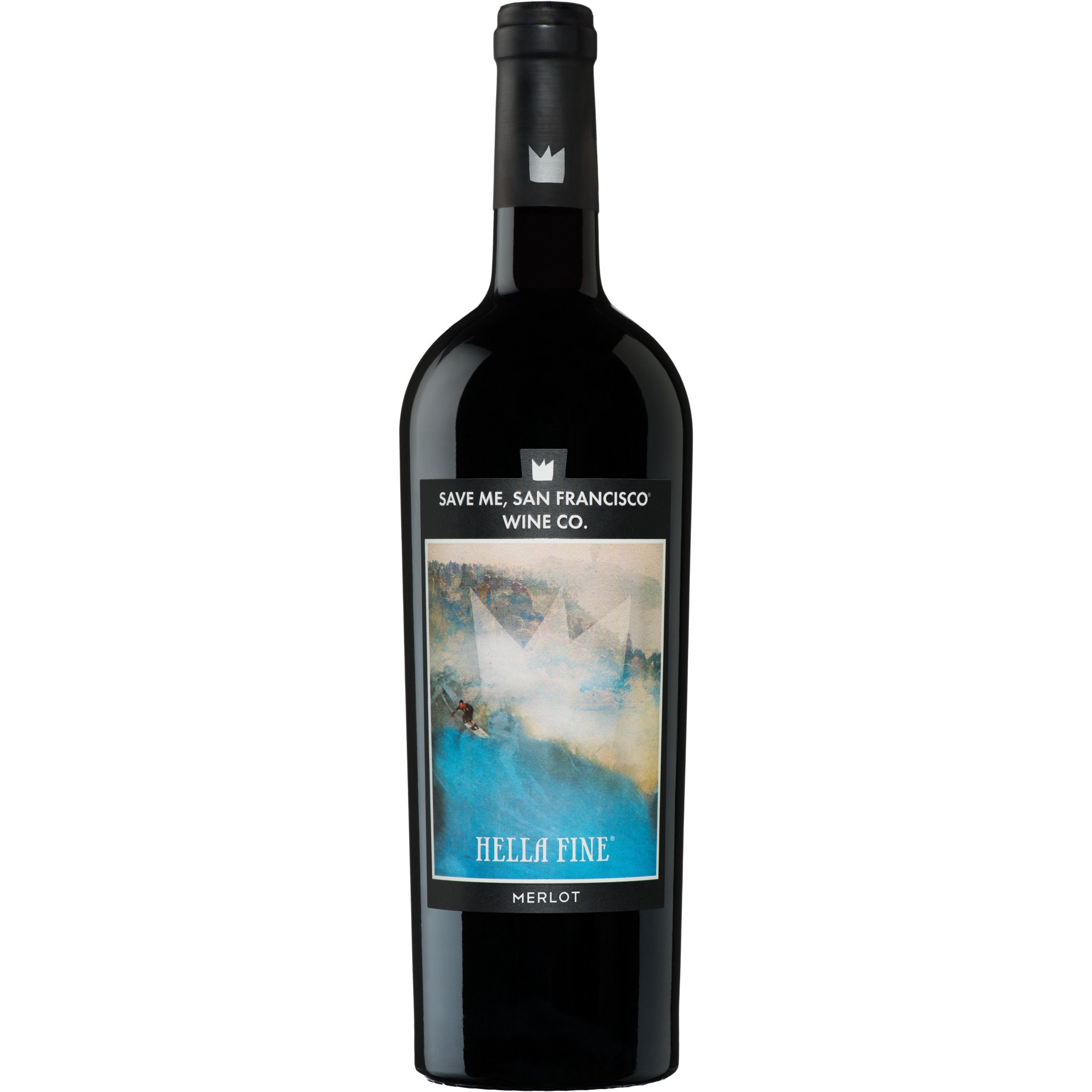 slide 1 of 4, Save Me, San Francisco Merlot Red Wine - 750ml, 2017 California, 750 ml