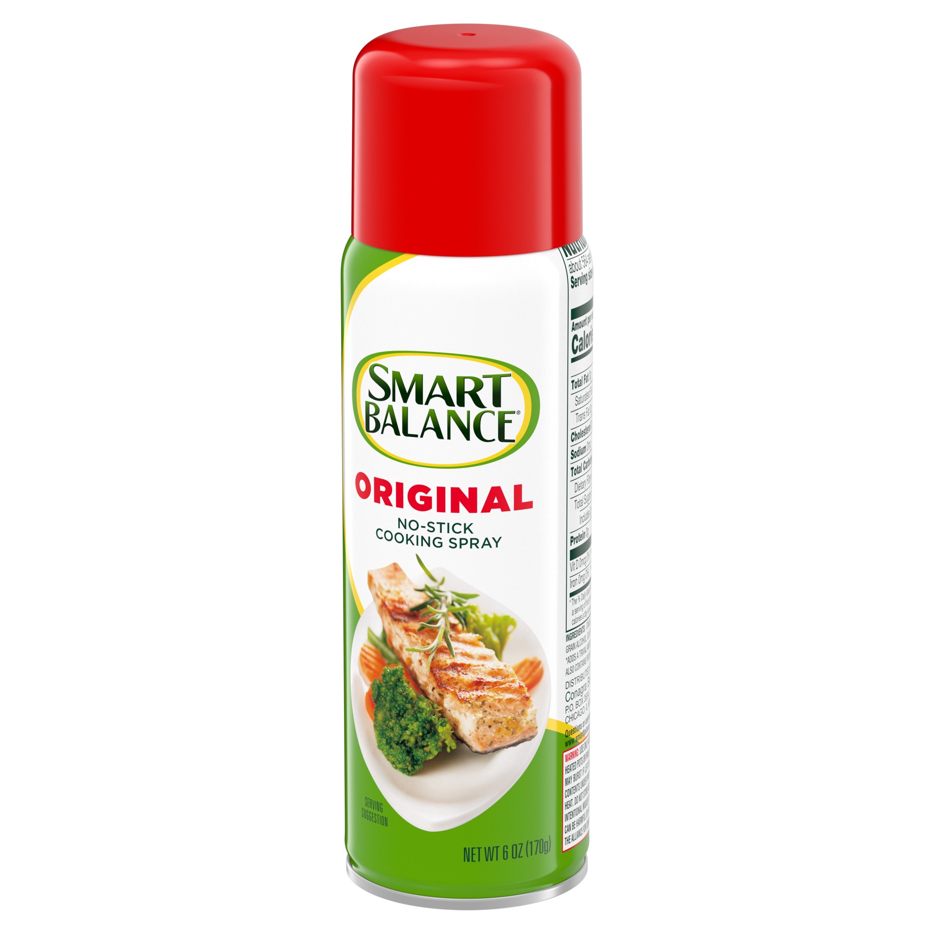 slide 3 of 5, Smart Balance Original Non Stick Cooking Spray, 6 OZ, 6 oz