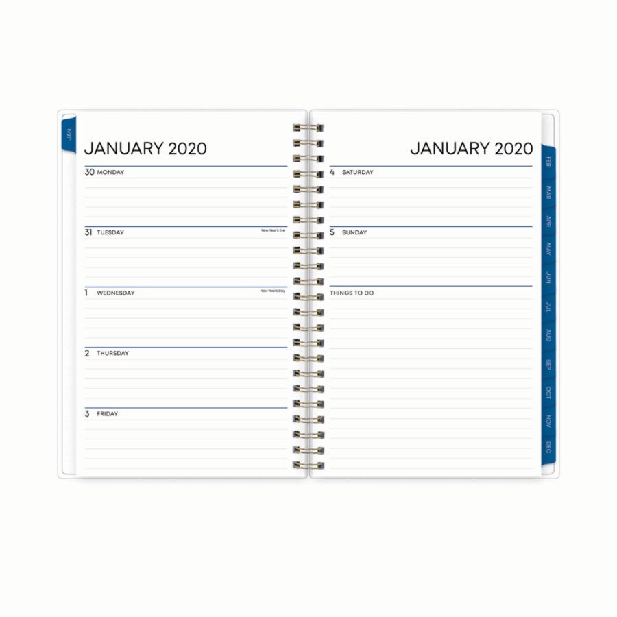 slide 3 of 4, Blue Sky Weekly/Monthly Planner, 5'' X 8'', Essence, January To December 2020, 1 ct