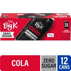 Big K Cola Oh! Zero Calorie Soda - 12 ct; 12 fl oz