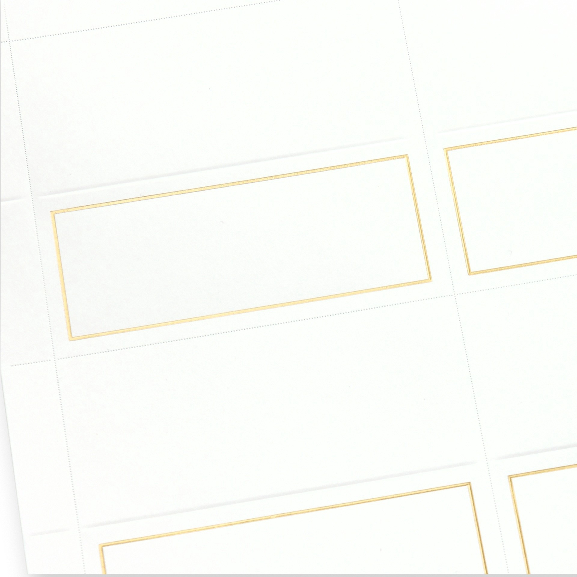 slide 6 of 6, Gold Border Place Cards By Recollections, 48ct., 48 ct