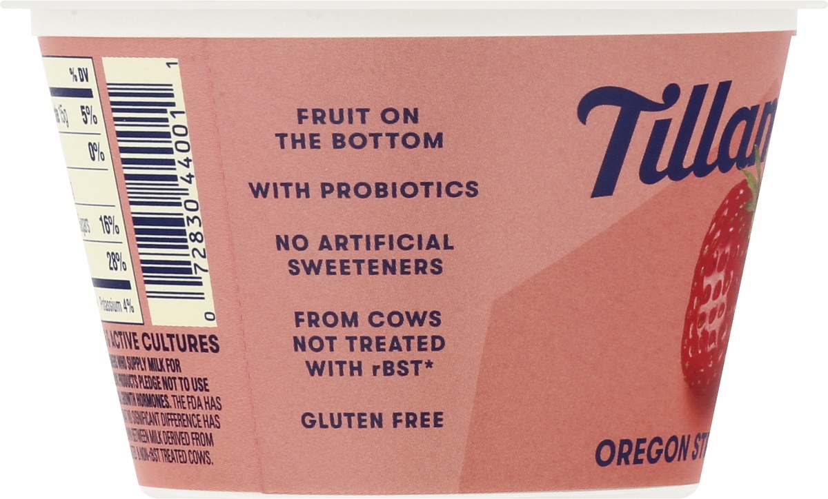 slide 7 of 9, Tillamook Farmstyle Greek Oregon Strawberry Yogurt, 