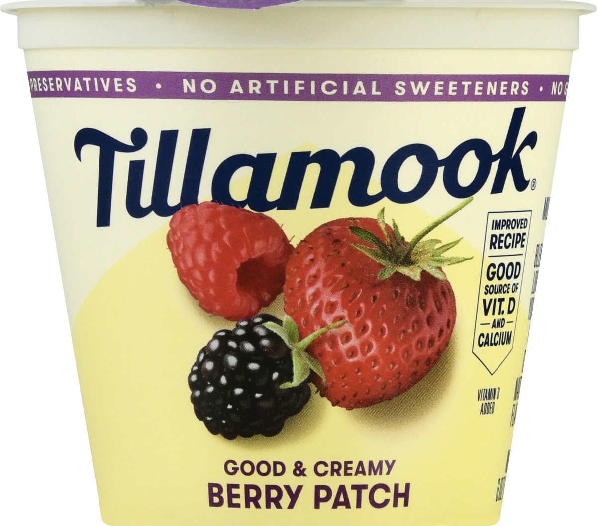 slide 6 of 9, Tillamook Yogurt Low Fat Northwest Berry Patch, 