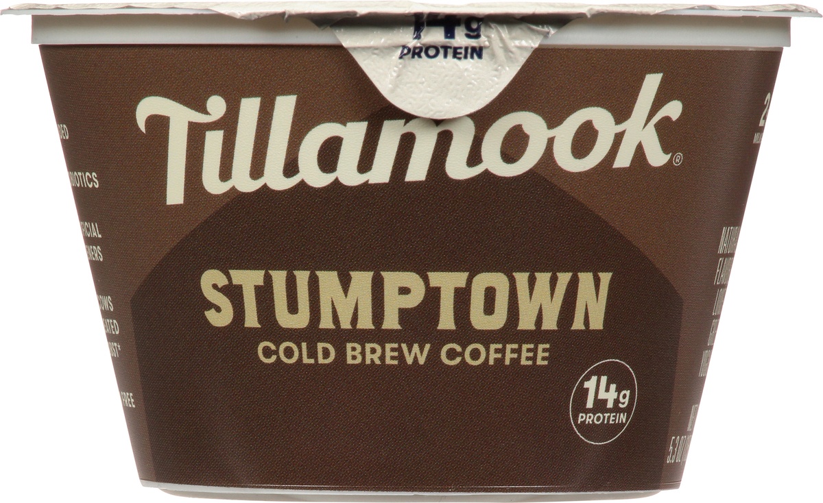 slide 6 of 9, Tillamook Stumptown Lowfat Greek Cold Brew Coffee Yogurt 5.3 oz, 