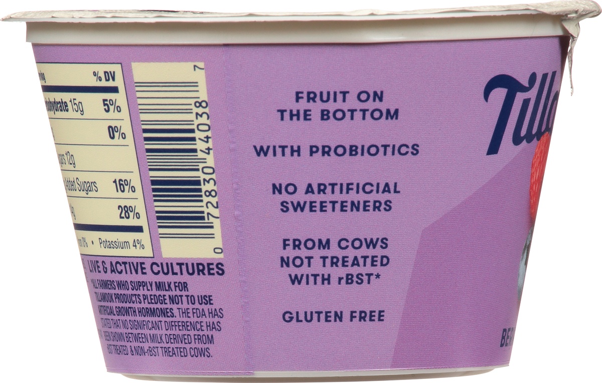 slide 7 of 9, Tillamook Lowfat Greek Berry Patch Yogurt 5.3 oz, 