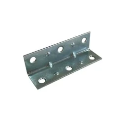RELIABILT 2.5-in x 0.75-in x 0.75-in 1 -Gauge Zinc-plated Steel Corner brace 4 -Pack