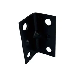 RELIABILT 1.5-in x 0.75-in x 0.75-in 1 -Gauge Black Steel Corner brace 4 -Pack