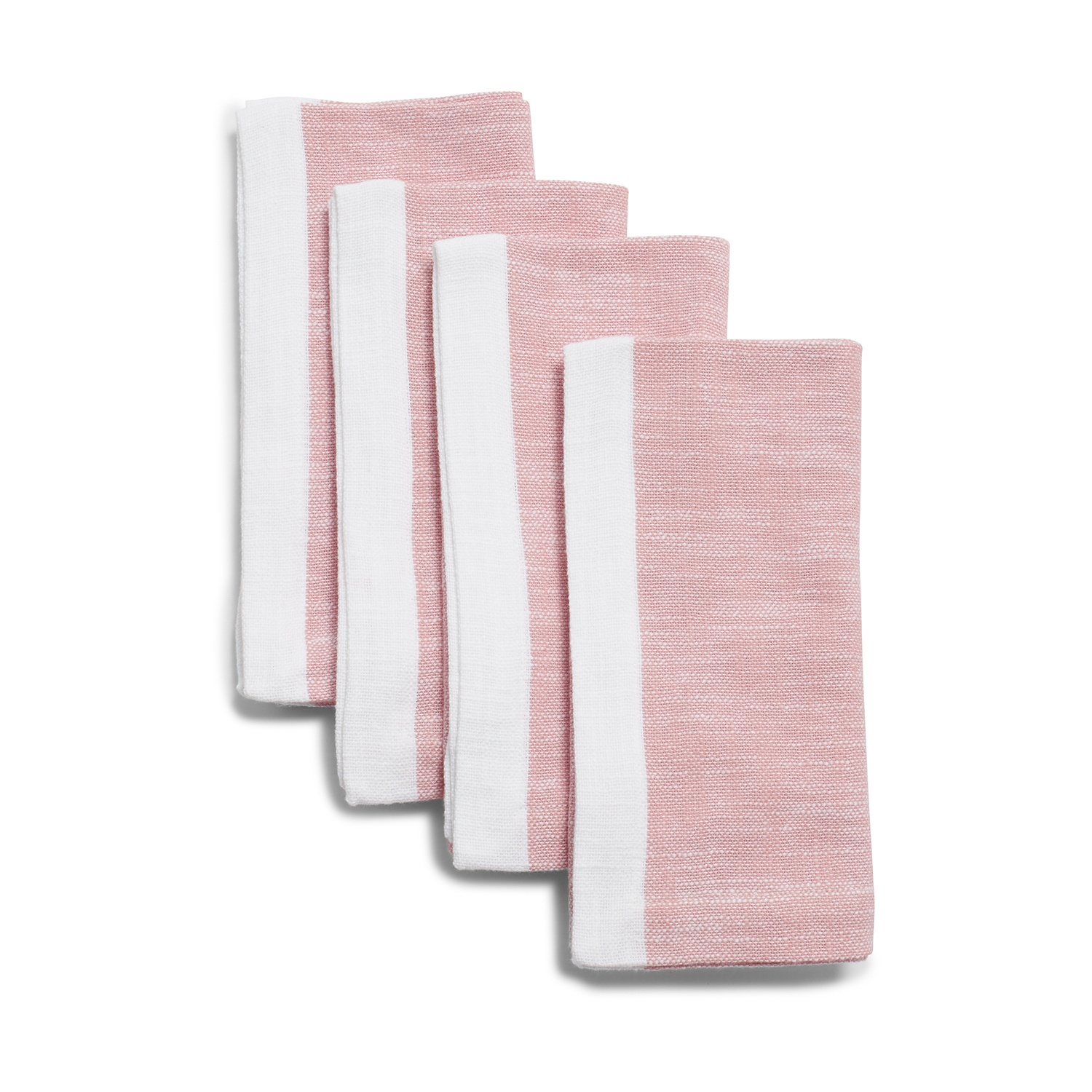 slide 1 of 1, Sur La Table Pink Chalk Napkins, 1 ct