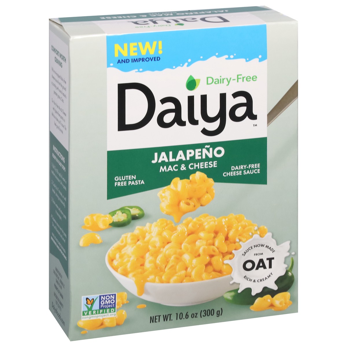 slide 6 of 15, Daiya Deluxe Cheddar Jalapeno Style Mac & Cheeze 10.6 oz, 10.6 oz