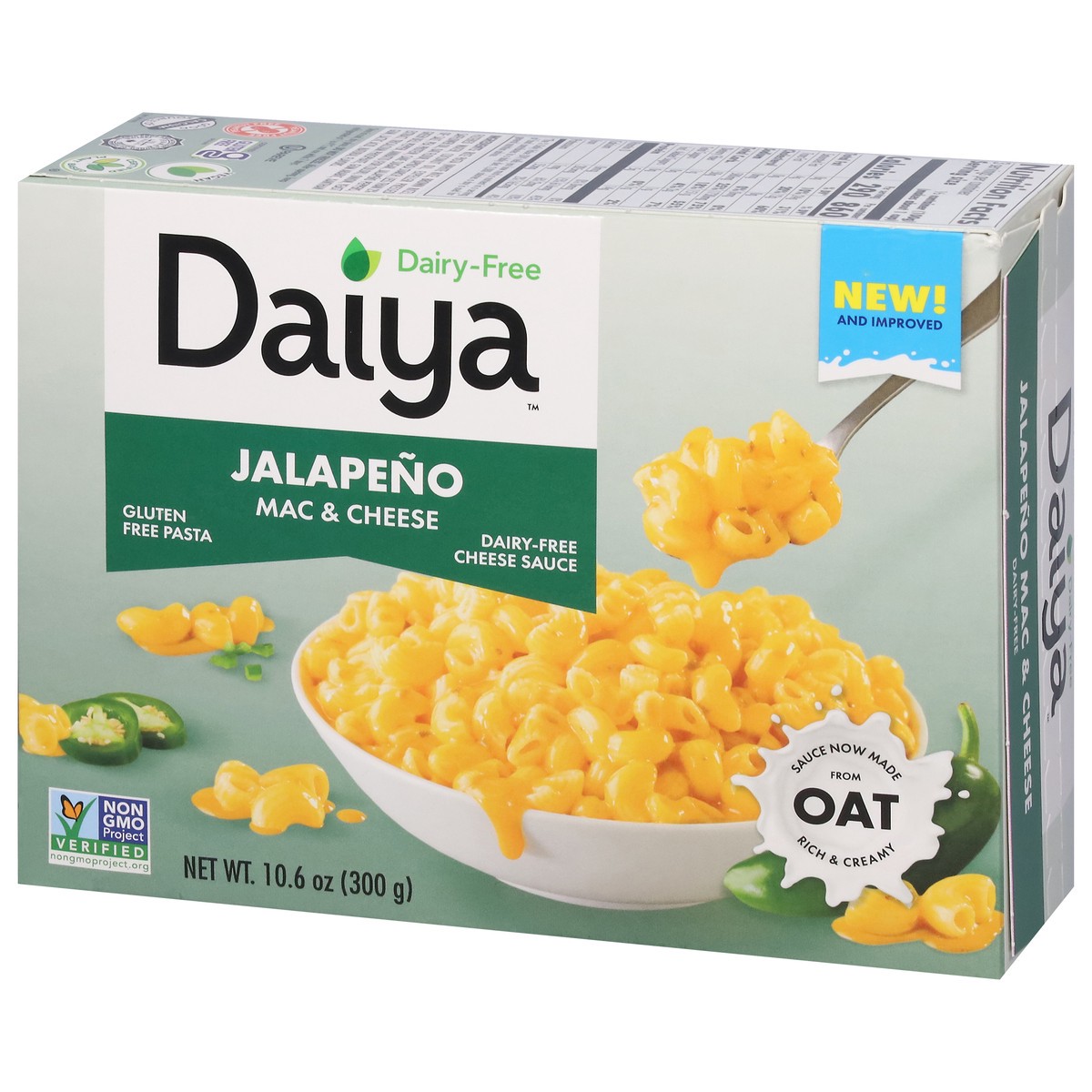 slide 7 of 15, Daiya Deluxe Cheddar Jalapeno Style Mac & Cheeze 10.6 oz, 10.6 oz