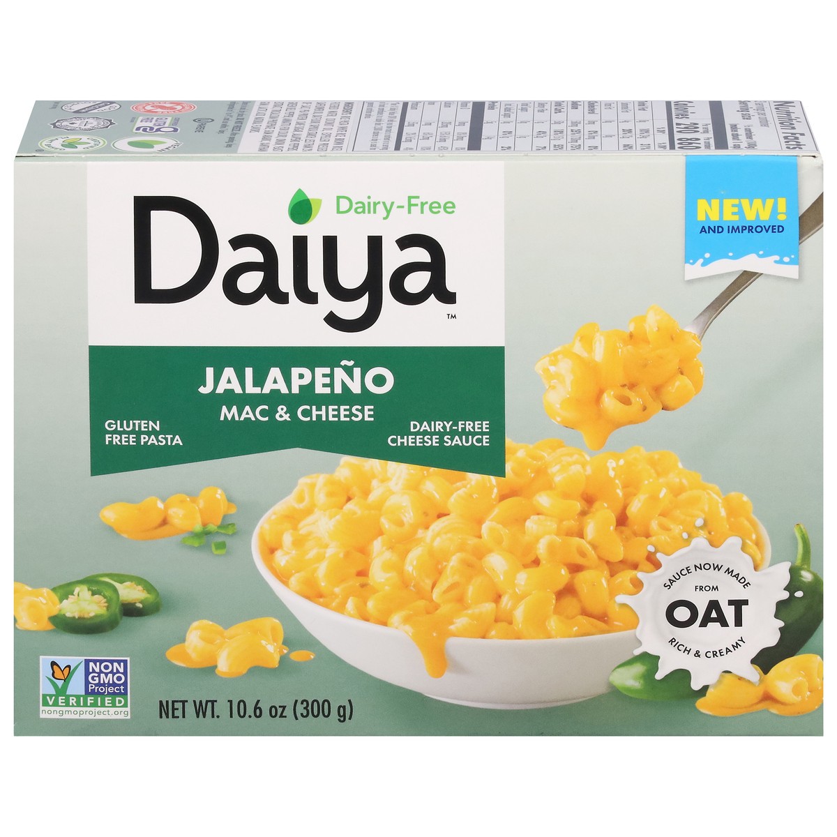 slide 15 of 15, Daiya Deluxe Cheddar Jalapeno Style Mac & Cheeze 10.6 oz, 10.6 oz