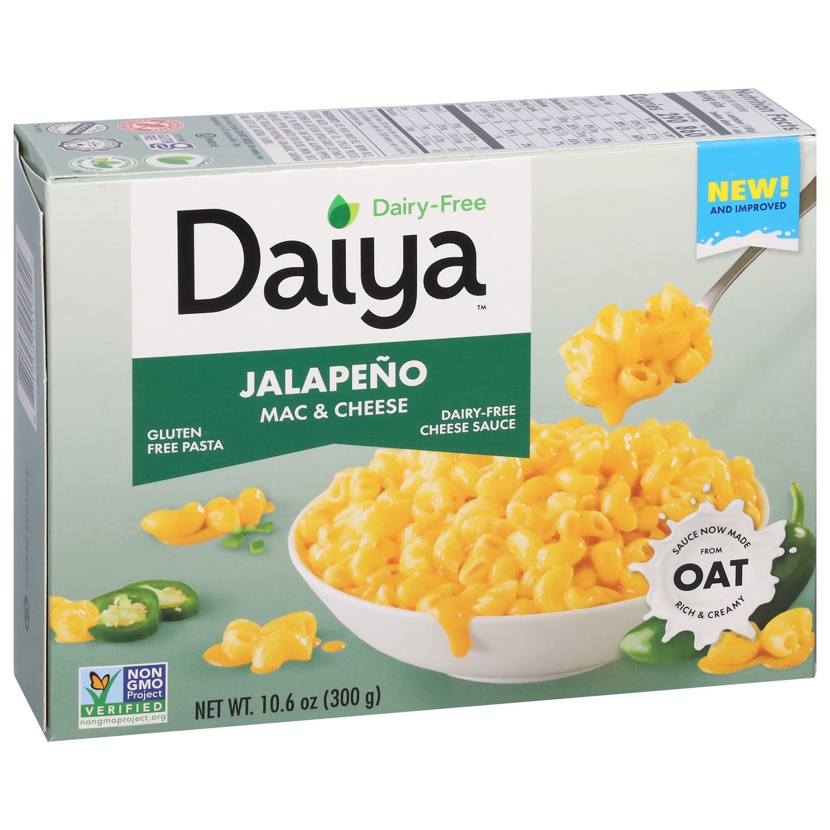 slide 4 of 15, Daiya Deluxe Cheddar Jalapeno Style Mac & Cheeze 10.6 oz, 10.6 oz