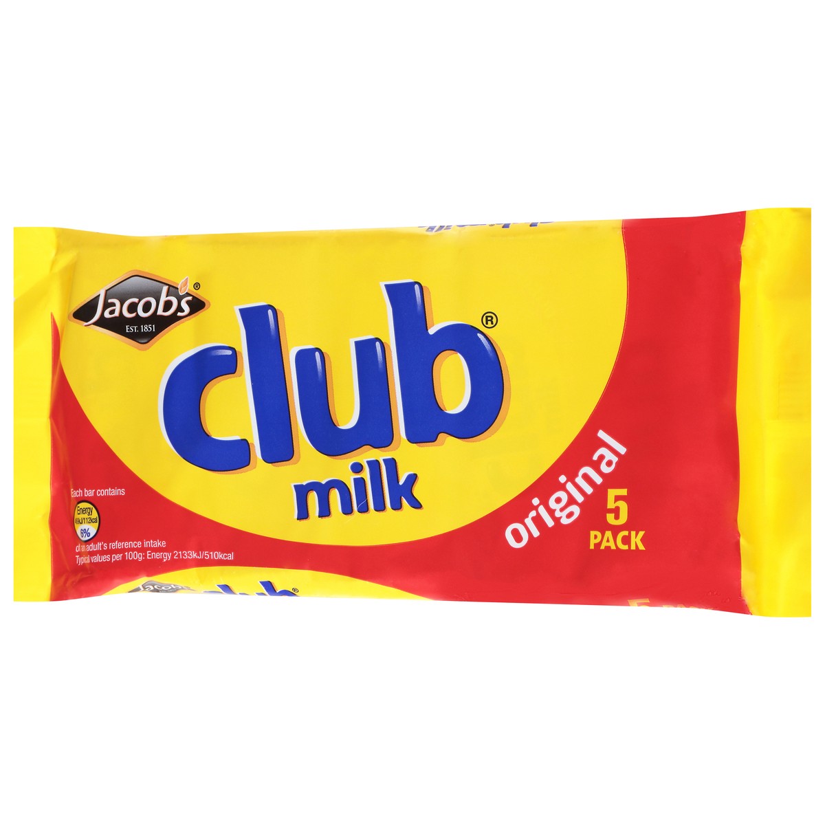 slide 10 of 14, Jacob's Original Club Milk 5 Pack, 5pck