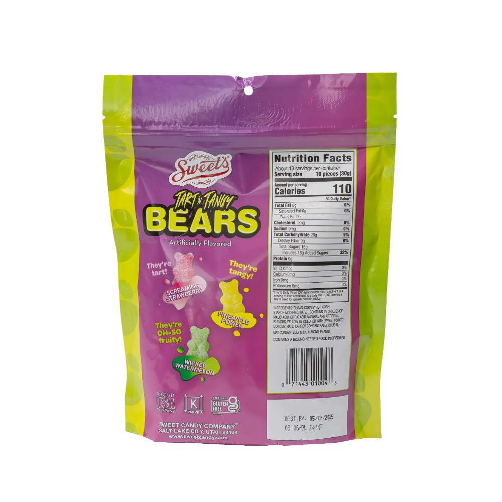 slide 3 of 3, Sweets Tart N Tangy Bears - 14 OZ, 14 oz