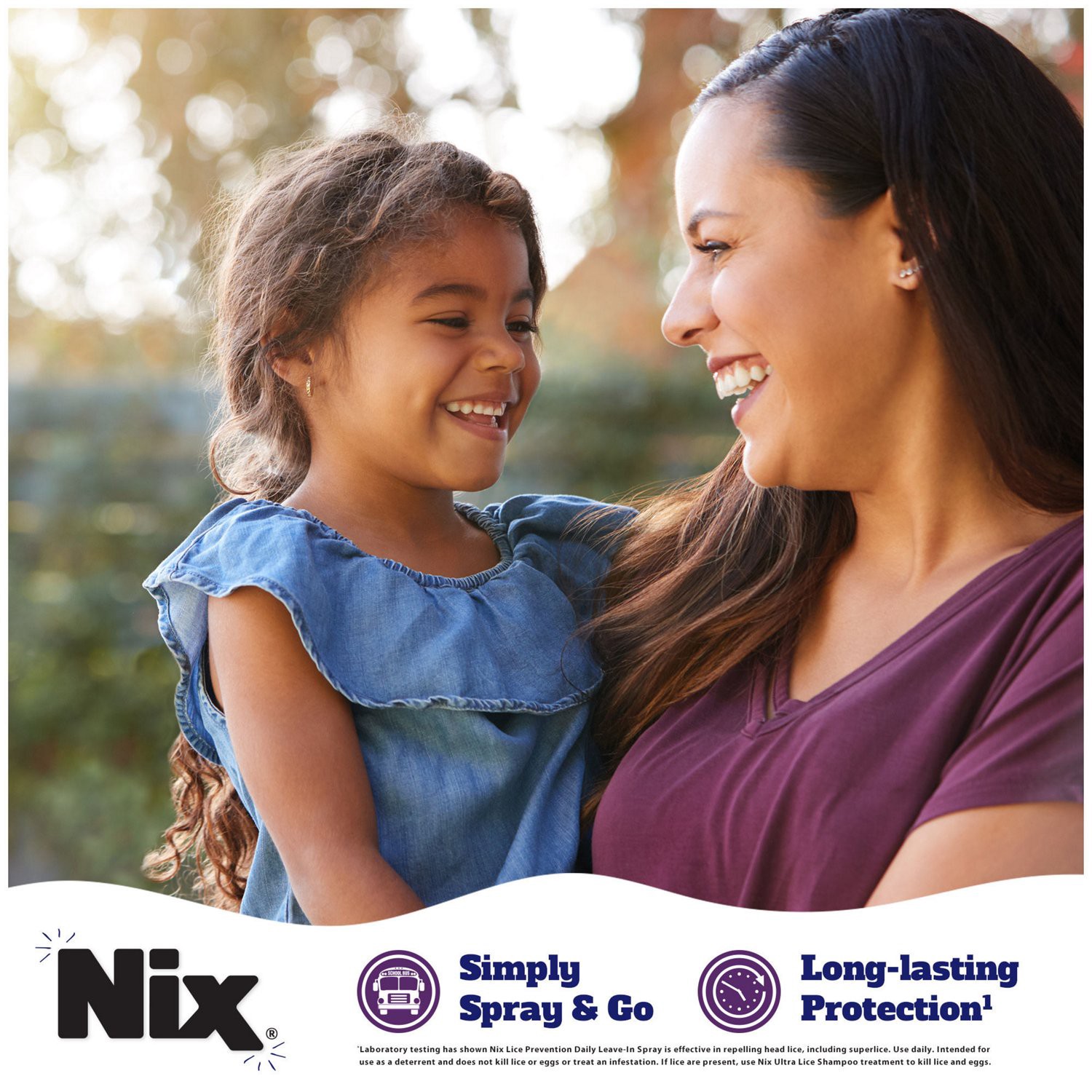 slide 6 of 7, Nix Lice Prevention Spray for Kids, A Daily Leave-In Spray to Repel Superlice, 6.0 fl oz, 6 oz