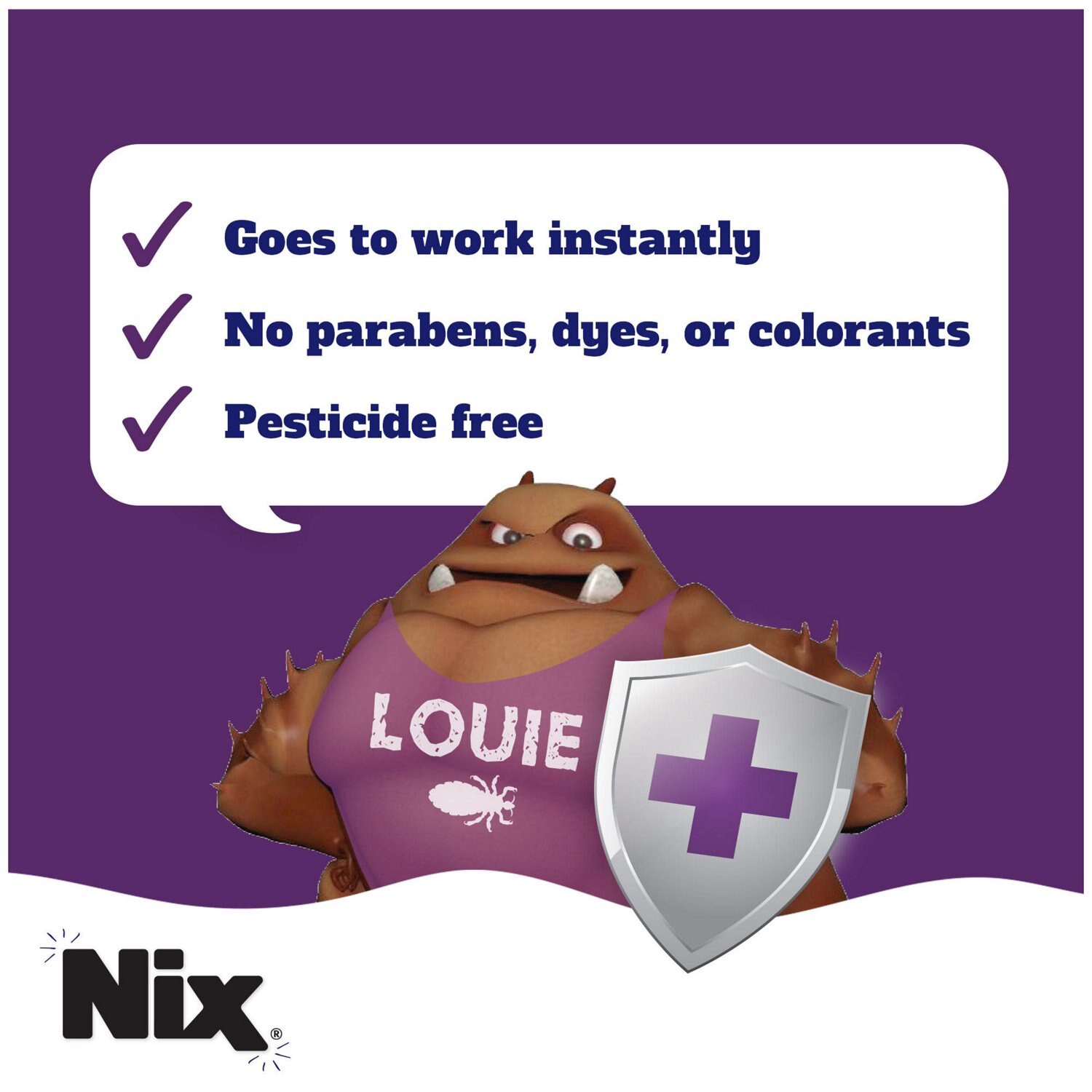 slide 4 of 7, Nix Lice Prevention Spray for Kids, A Daily Leave-In Spray to Repel Superlice, 6.0 fl oz, 6 oz