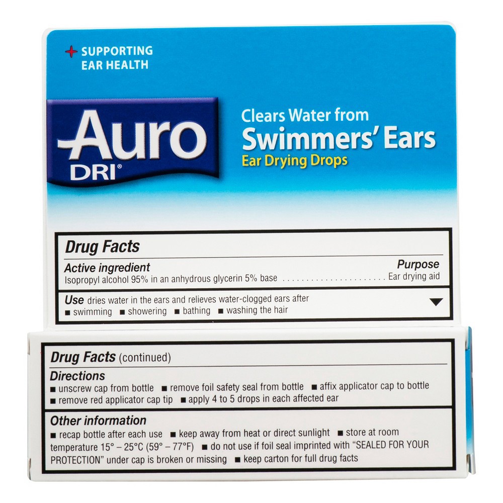 slide 2 of 3, Auro-Dri Auro Dri Ear Drying Drops - 1 fl oz, 1 fl oz