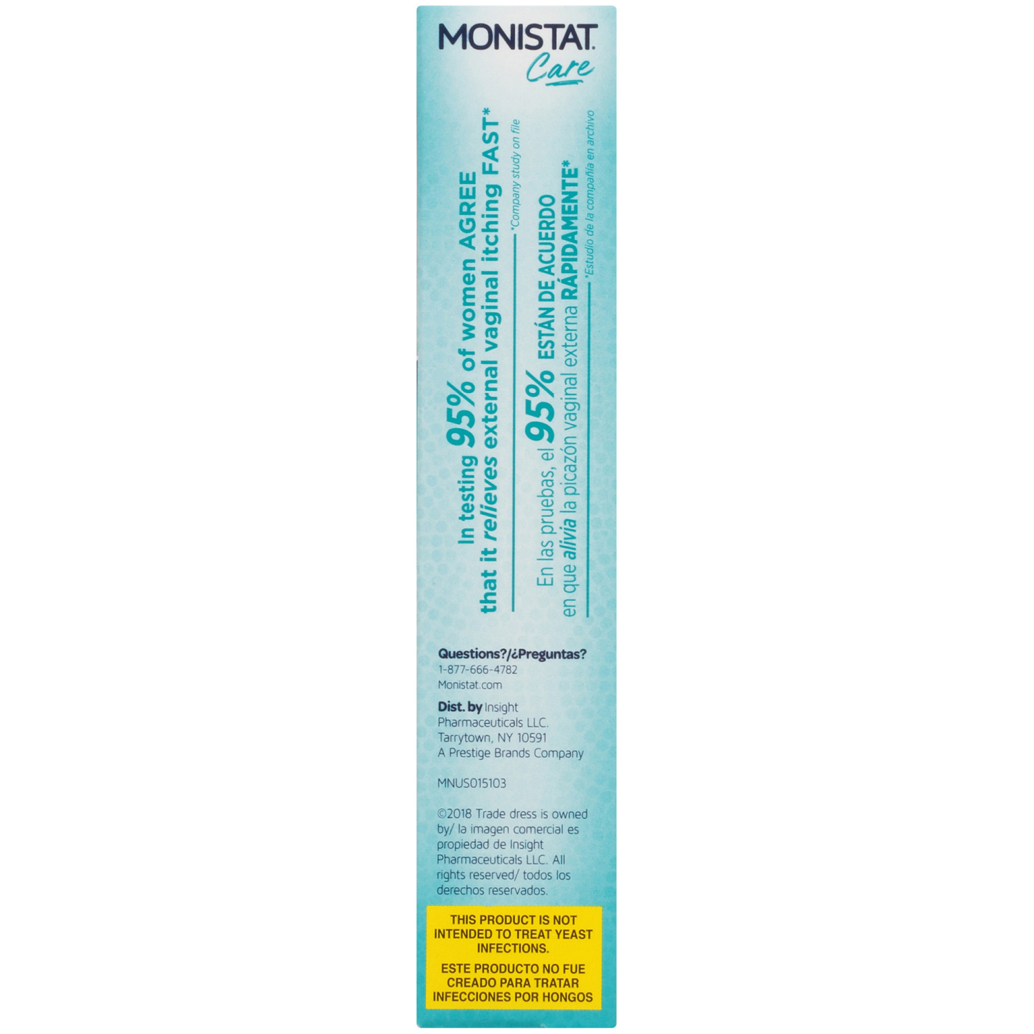 slide 3 of 5, Monistat Complete Care Instant Itch Relief Cream, 1 oz