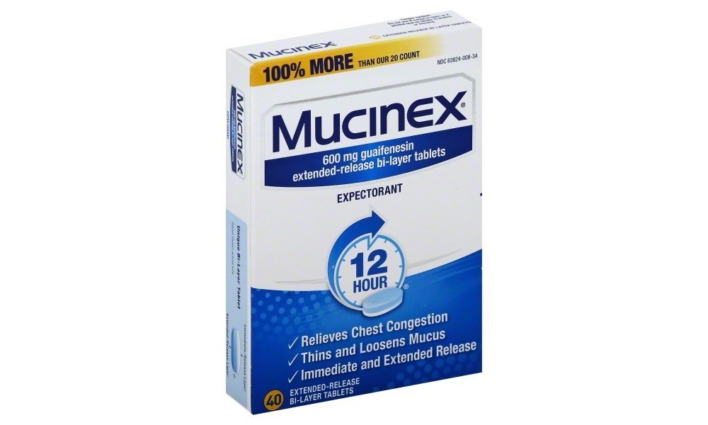 slide 2 of 2, Mucinex Chest Congestion Tablets, 40 ct