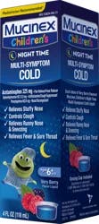 Mucinex Children's Night Time Multi-Symptom Cold Syrup