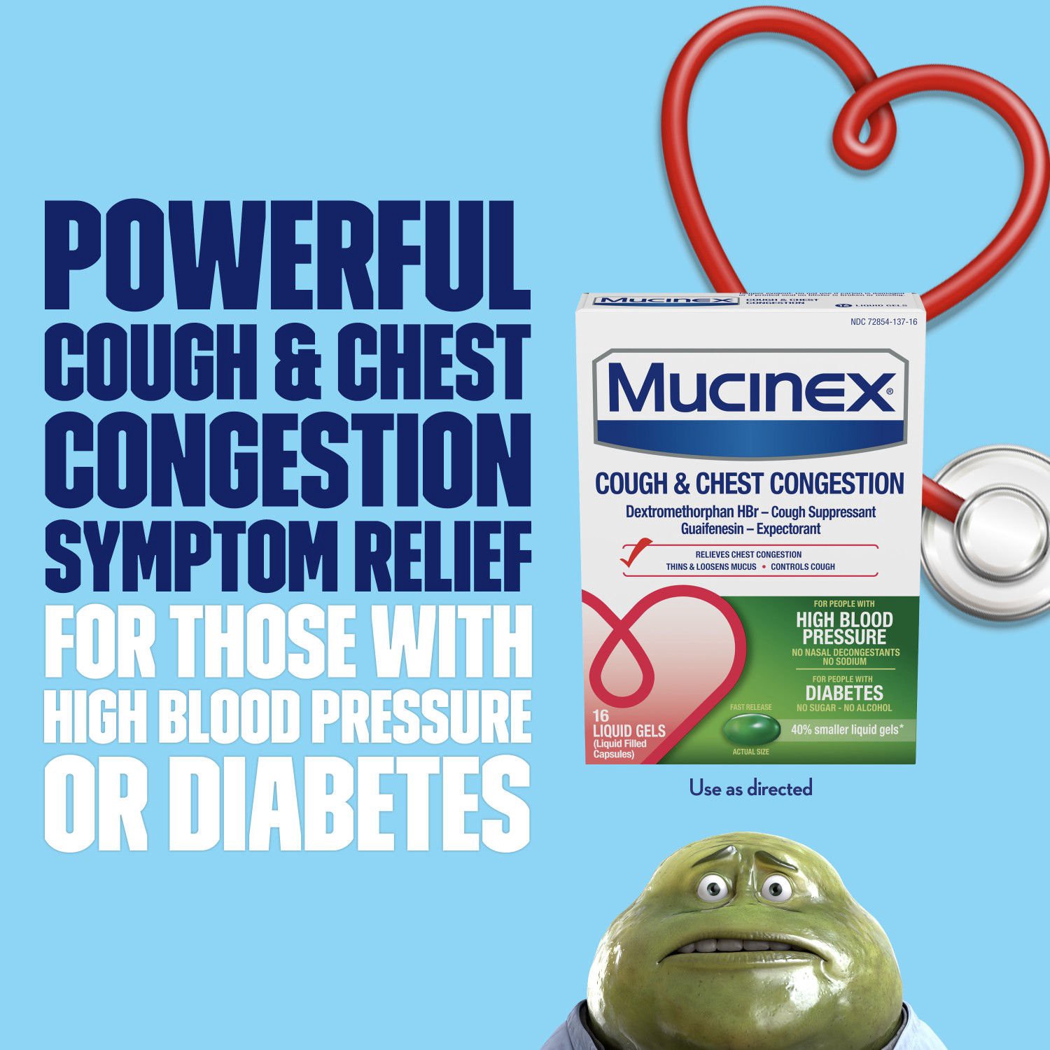 slide 6 of 7, MUCINEX Liquid Gels - Cough & Chest Congestion 24/16 ct, 16 ct