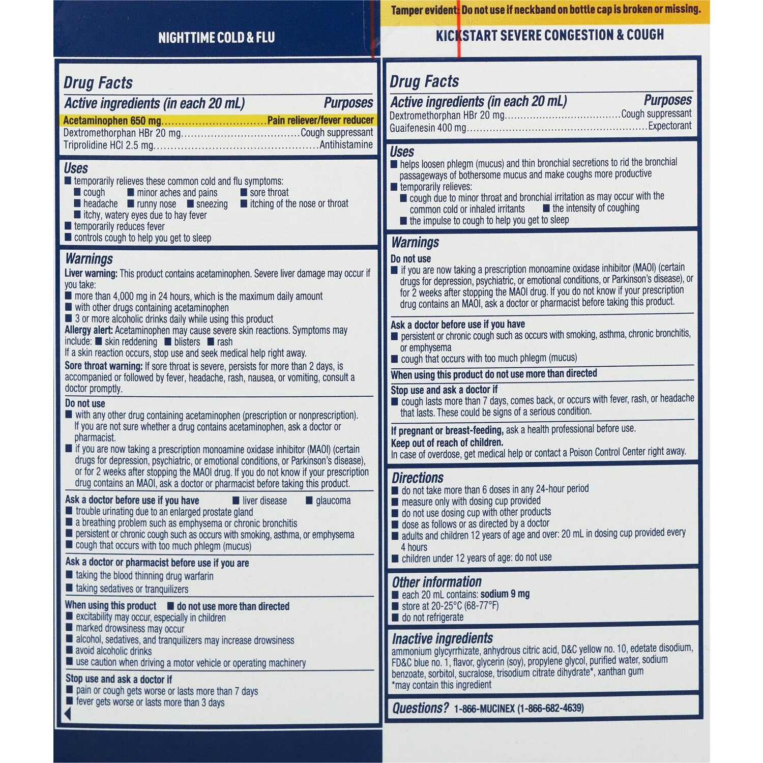 slide 2 of 4, Mucinex Fast Max Maximum Strength Severe Congestion & Cough/Cold & Flu 2 - 6 fl oz Bottles, 2 ct