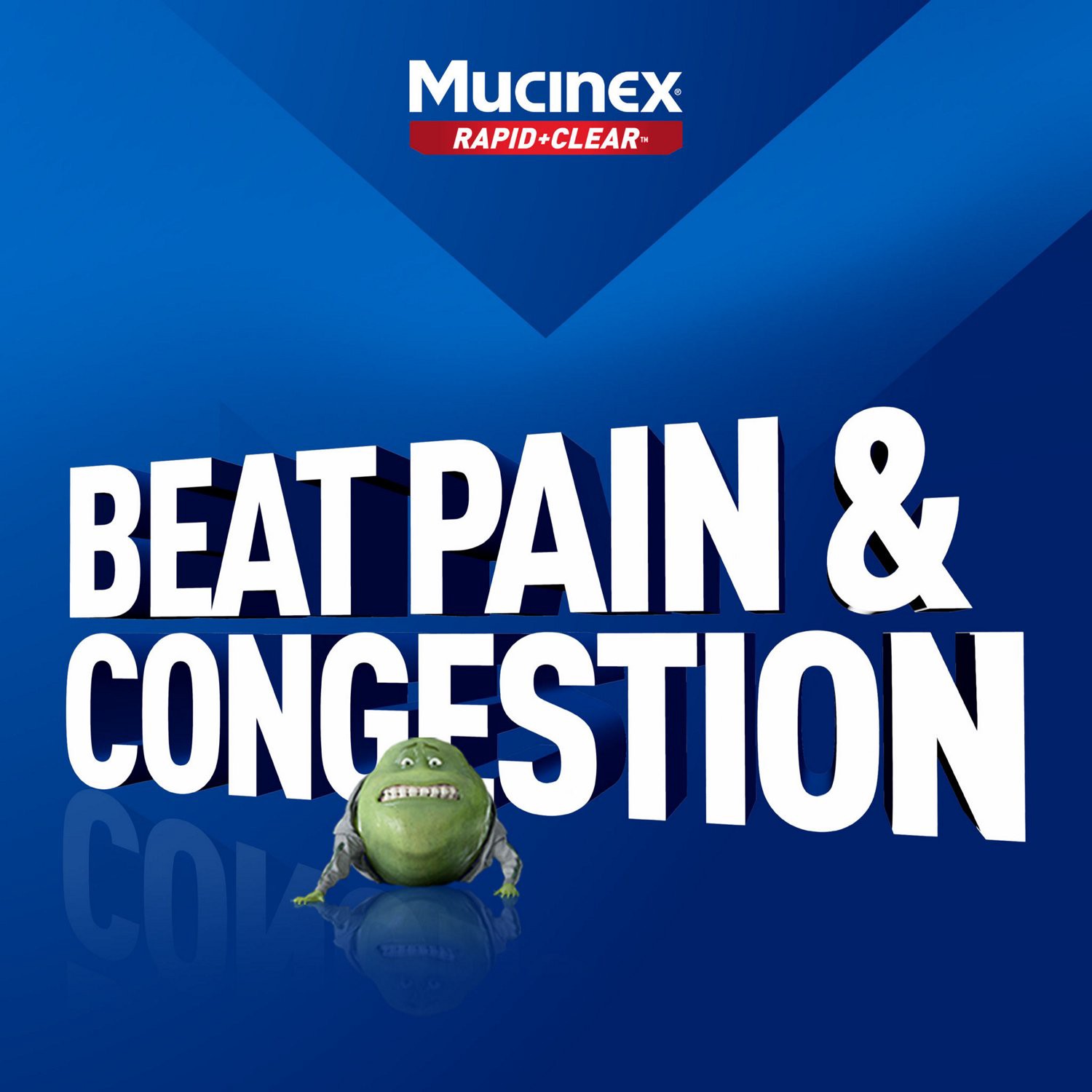 slide 4 of 10, Mucinex Rapid+Clear Maximum Strength Pain, Headache & Mucus Congestion 16 Liquid Gels, 16 ct