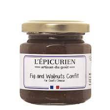 slide 1 of 1, L'Epicurien Confit Fig & Walnt, 4.4 oz