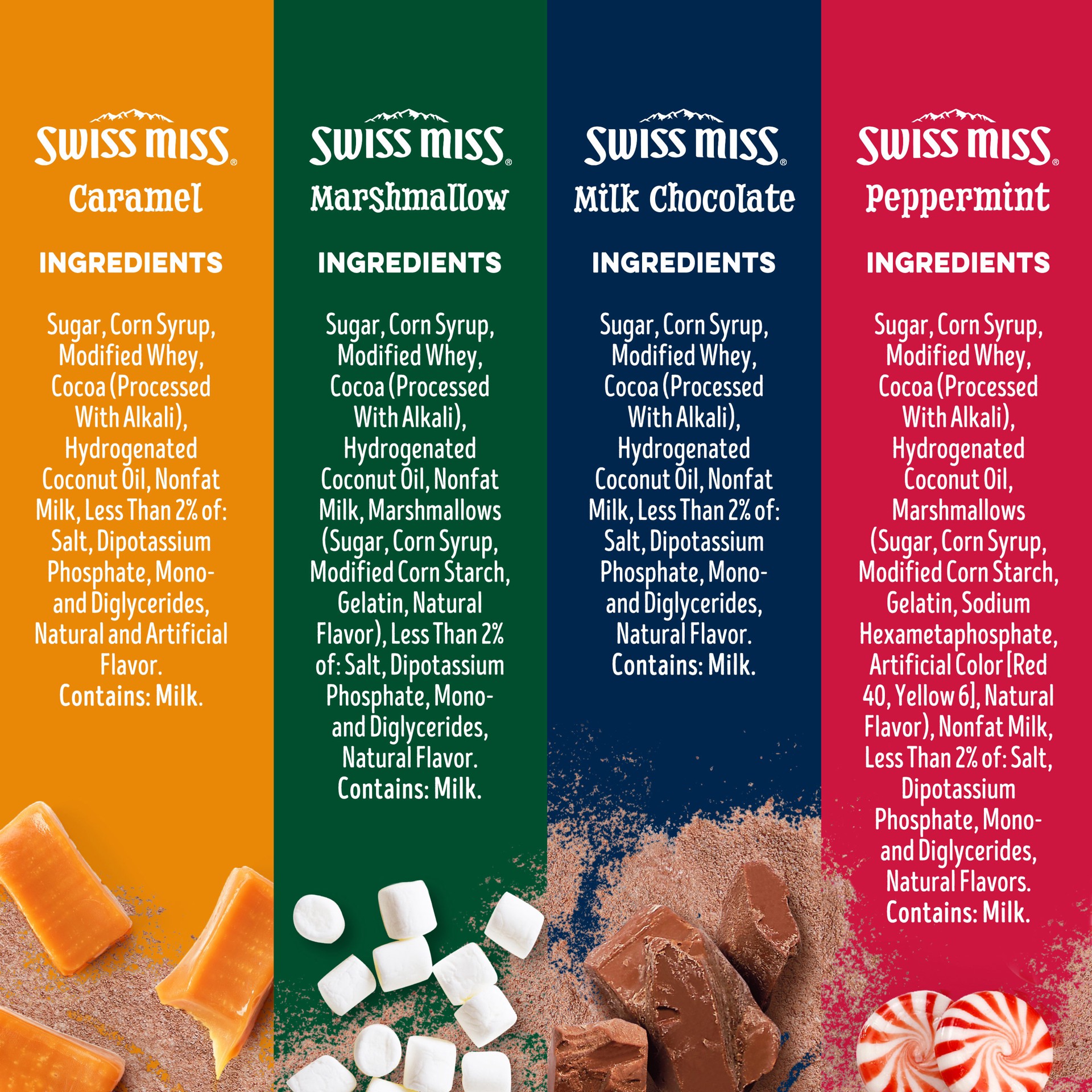 slide 5 of 5, Swiss Miss Hot Cocoa Gift Tin, Assorted Flavors and Designs- 4 ct, 5.52 oz